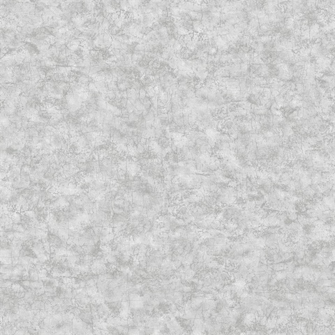 Aged Patina Pewter Distressed Wallpaper