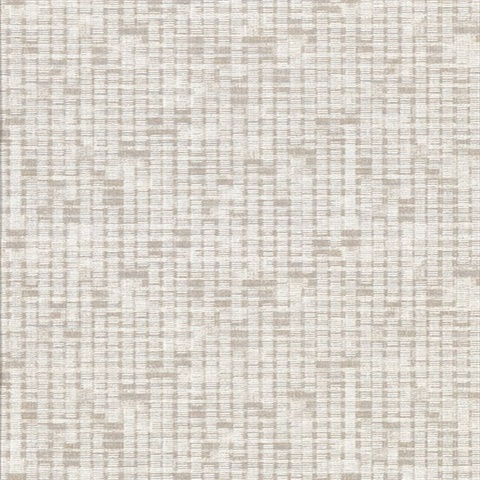 Aiken Taupe Distressed Texture Wallpaper