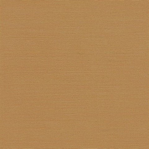 Aiko Orange Sisal Grasscloth Wallpaper