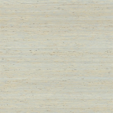Aiko Silver Sisal Grasscloth Wallpaper