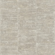 Aiko Silver Vertical Weathered Stripe Textured Wallpaper