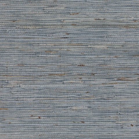 Aiko Slate Sisal Wallpaper