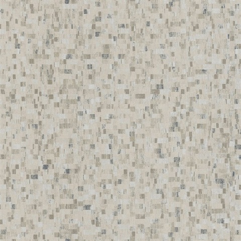 Albers Grey Textured Brush Square  Wallpaper