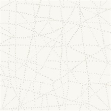 Alcott Ivory Modern Dots Wallpaper