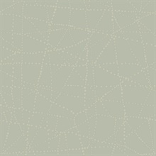 Alcott Sage Modern Dots Wallpaper