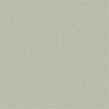 Alcott Sage Modern Dots Wallpaper