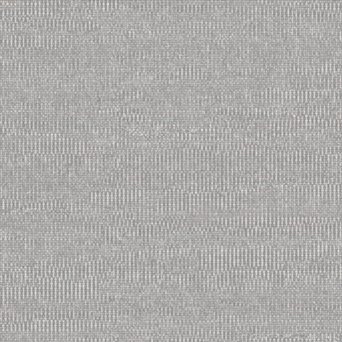 Alden Woolen Gray Commercial Wallpaper