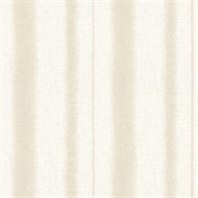 Alena Beige Soft Linen Stripe Wallpaper