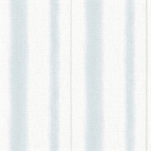 Alena Sky Blue Soft Linen Stripe Wallpaper