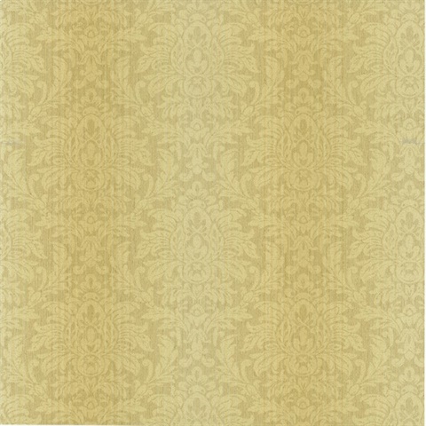 Alex Gold Damask Stripe