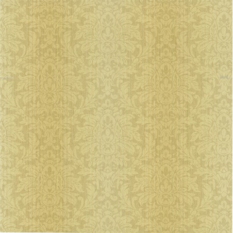 Alex Gold Damask Stripe