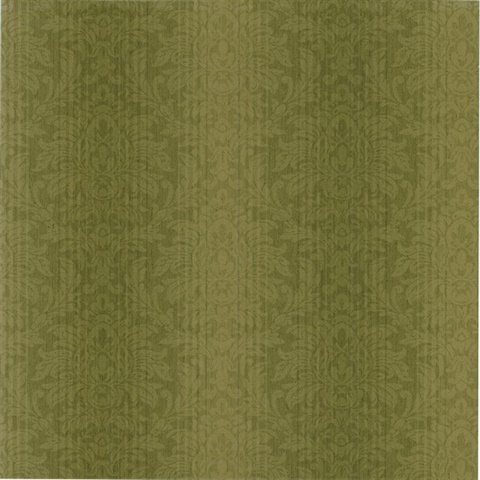 Alex Green Damask Stripe