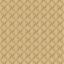 Alexi Gold Ornate Criss Cross Wallpaper