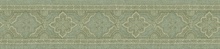 Alfred Aqua Paisley Border