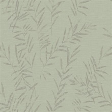 Allerton Bamboo Reeds Sage Wallpaper
