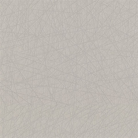 Allover Stix Silver Geometric Textured Wallpaper