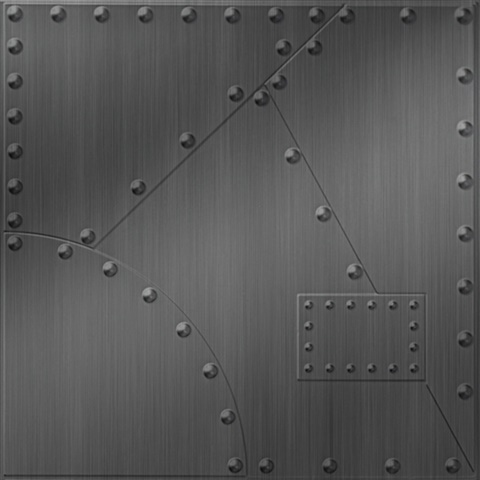 Alloy Ceiling Panels Brushed Stainless