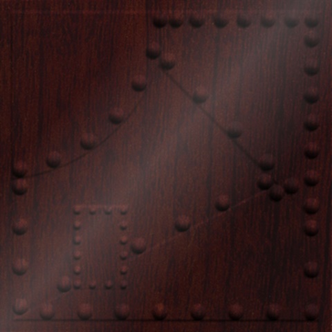 Alloy Ceiling Panels Cherry