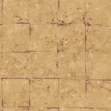 Allure Faux Tile Metallic Wallpaper