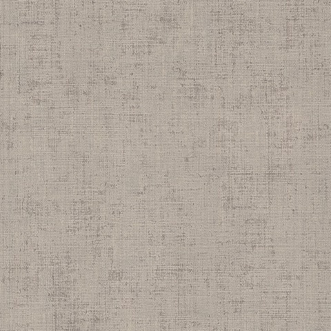 Alma Grey Faux Weave Mediterranean Basketweave Wallpaper