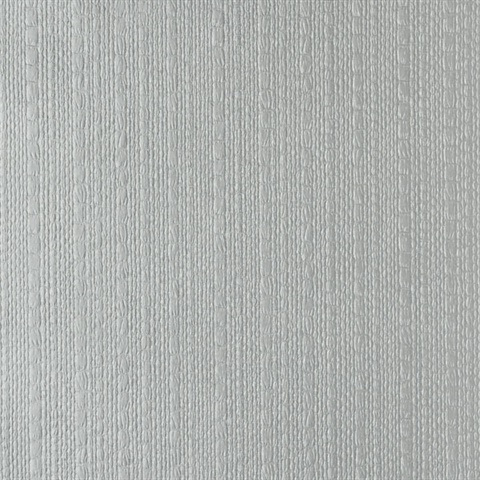 Almiro Silver Textured Weave Wallpaper