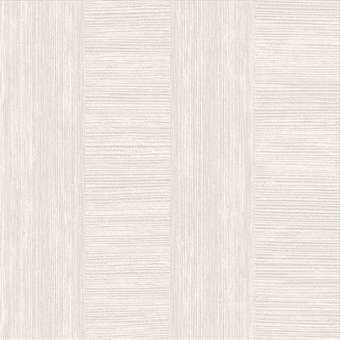Almond Verical Faded Linen Stripe Wallpaper