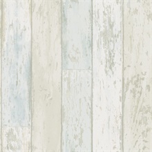 Alston Blue Wood Wallpaper