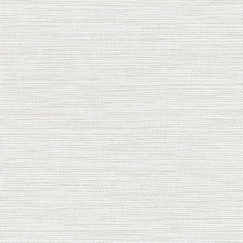 Alton Off-White Textured Faux Grasscloth Wallpaper