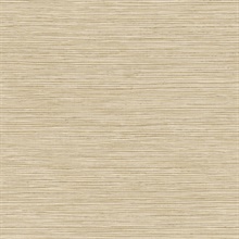 Alton Wheat Textured Faux Grasscloth Wallpaper