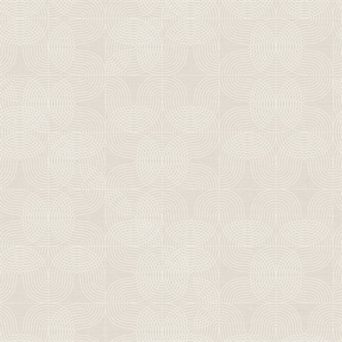 Alva Cream Wavelength Wallpaper