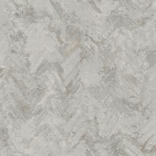 Zion Metallic Wallpaper in Grey and Gold - Wallpaper from I Love