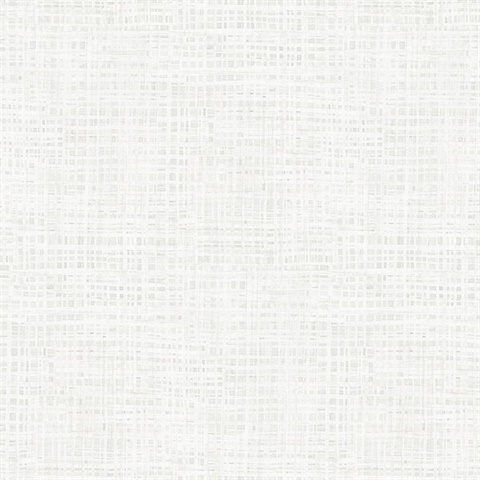 Ami Linen Snow Wallpaper