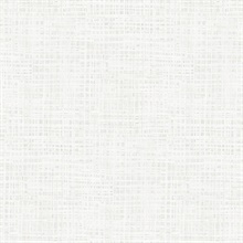 Ami Linen Snow Wallpaper