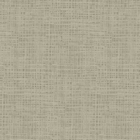 Ami Linen Taupe Wallpaper