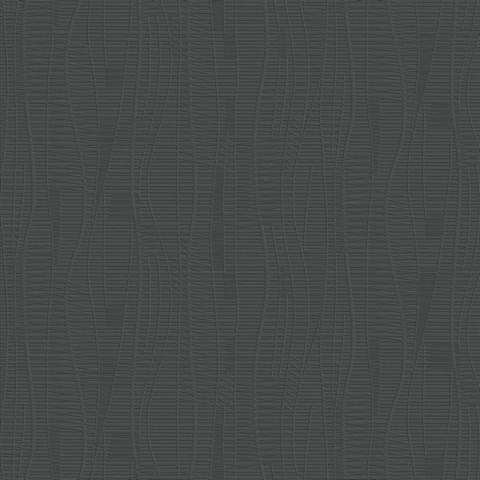 Amir Black Embossed Wallpaper