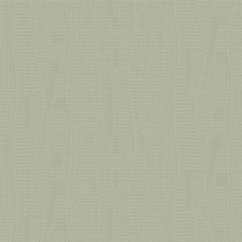 Amir Light Green Embossed Wallpaper