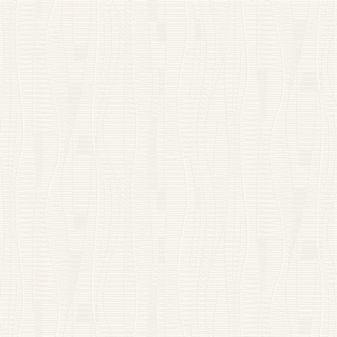 Amir White Embossed Wallpaper