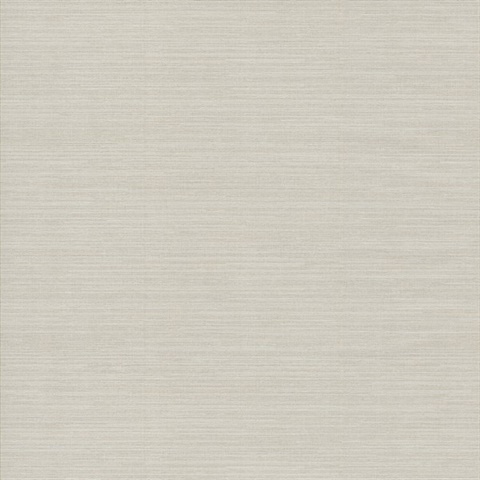 Amyra Silk Beige Faux Linen Wallpaper