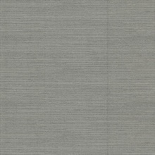 Amyra Silk Charcoal Faux Linen Wallpaper