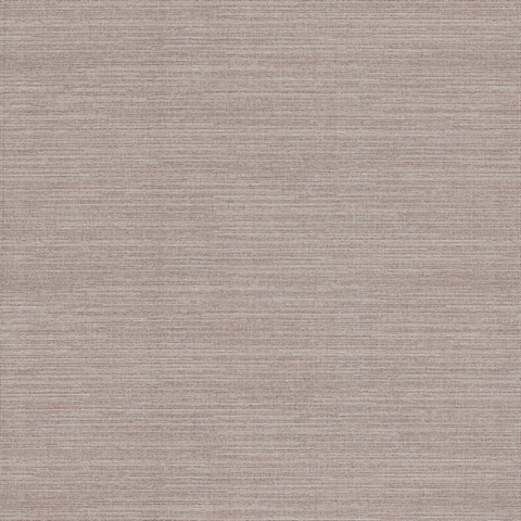 Amyra Silk Fig Faux Linen Wallpaper