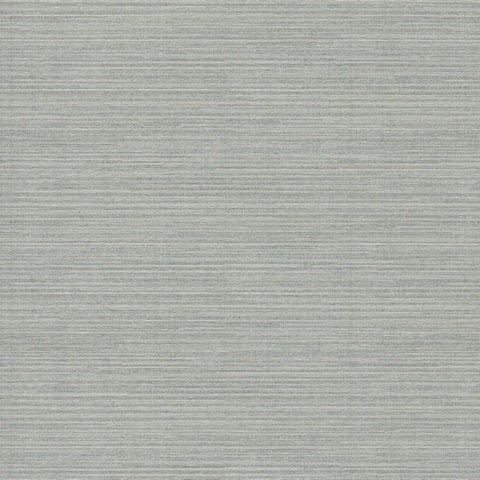 Amyra Silk Grey Faux Linen Wallpaper
