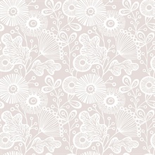Ana Rose Floral Wallpaper