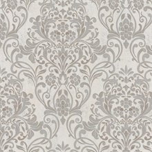 Anders Gold Textured Classic Damask Wallpaper