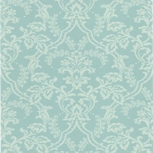 Andrea Blue Ornate Ogee