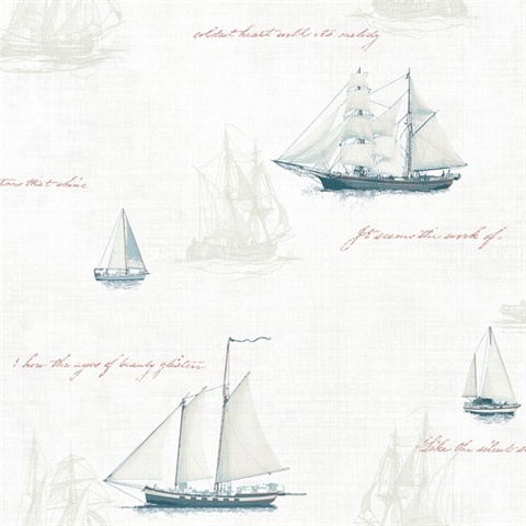Andrew White Sail Boat Wallpaper