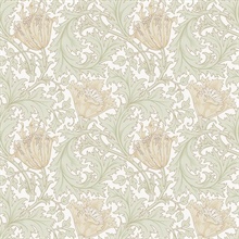 Anemone W. Morris Floral Wallpaper