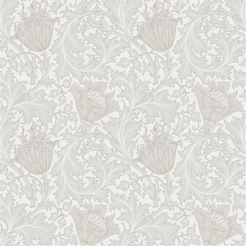 Anemone W. Morris Floral Wallpaper