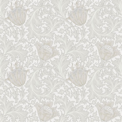 Anemone W. Morris Floral Wallpaper