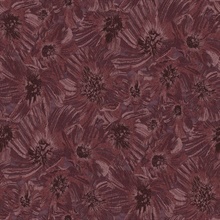 Anemoni Burgundy Italian Wallpaper
