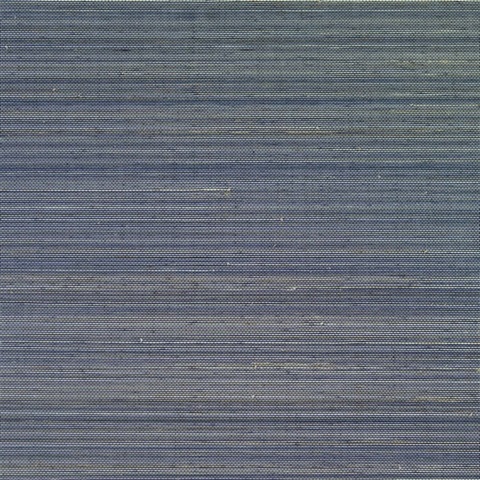 Anhe Navy Taupe Abaca Wallpaper